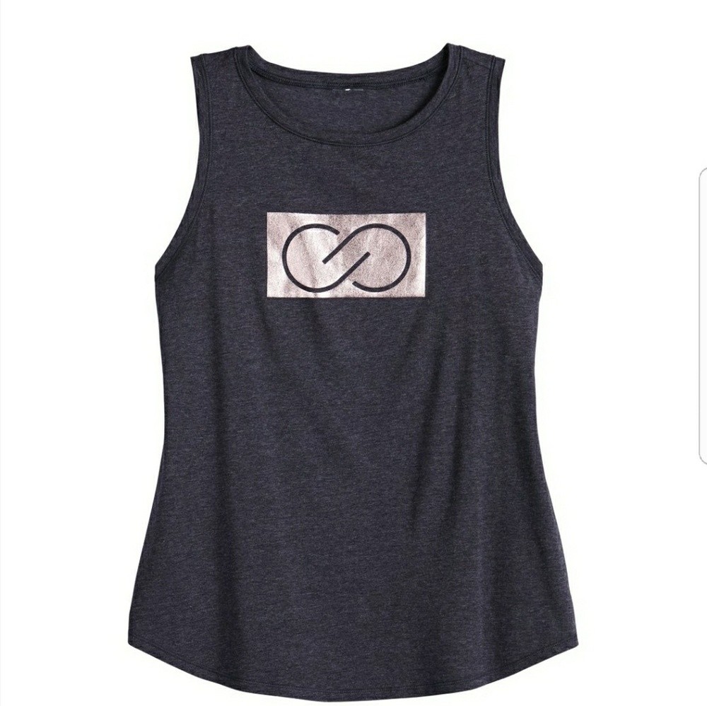 NWT CALIA Women's Flow Logo Graphic Muscle Tank